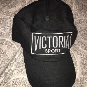Victoria Secret Pink black baseball cap
